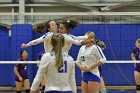 Volleyball vs Emerson  Wheaton College Women's Volleyball vs Emerson College. - Photo by Keith Nordstrom : Wheaton, Volleyball, VB2019